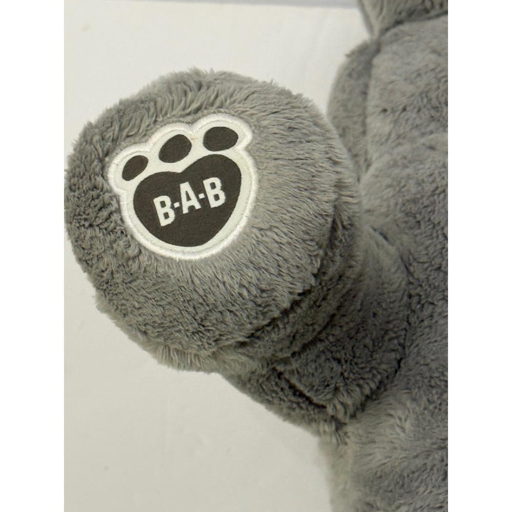 Build-A-Bear Workshop Hippo Grey Plush Stuffed Animal 2021 Edition 026918 14in - Picture 5 of 8
